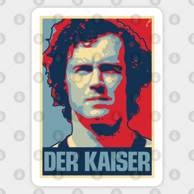 Der Kaiser Sticker by DAFTFISH